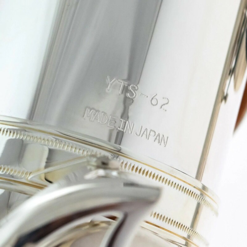 SAX TENOR SIB - YAMAHA YTS 62-02 MADE IN JAPAN (PRATA)