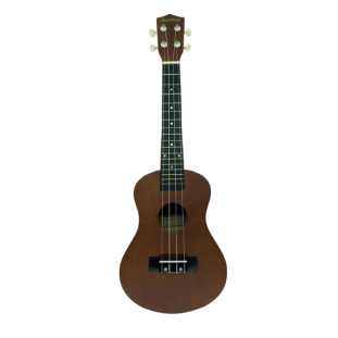 UKULELE CONCERT COR TABACO -  BLACK WOOD XU23 