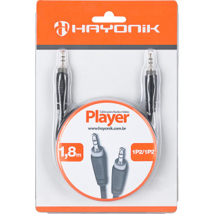 CABO AUDIO PLAYER  1,80M P2 X P2 - HAYONIK