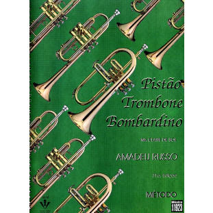 AMADEU RUSSO - METODO TROMPETE,TROMBONE,BOMBARDINO - 46M