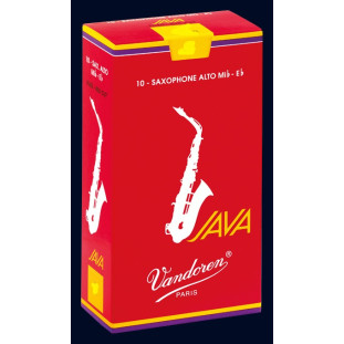 PALHETA SAX ALTO CX. - VANDOREN JAVA RED