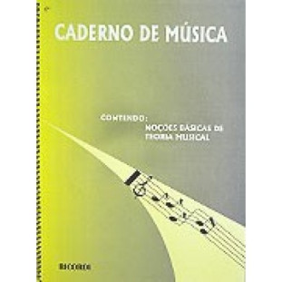 CADERNO DE MUSICA - RICORDI