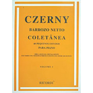 CZERNY-BARROZO NETTO - COLETANEA VOL. 1 - 60 PEQUENO - RB0031