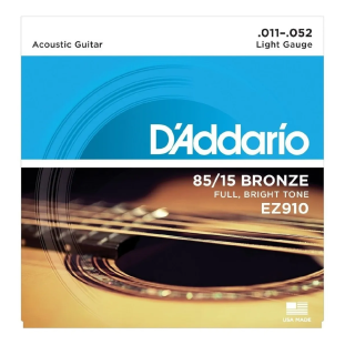 ENCORD. VIOLÃO BRONZE 85/15 - DADARIO EZ910-B - 011