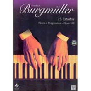 FRIEDRICH BURGMULLER - 25 ESTUDOS - OP. 100 CD - 383M