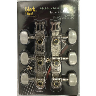 tarrachas violão nylon pino grosso black wood BWGTN