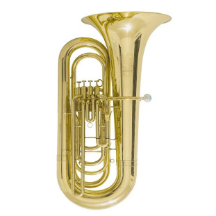 Tuba Sinfônica HS Musical Bb 4/4 - 4 Pistos – R751