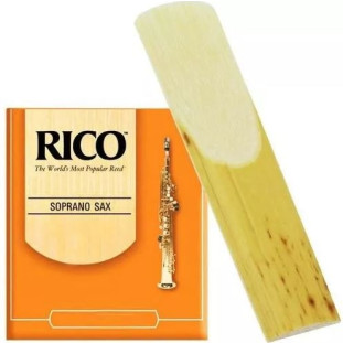 PALHETA SAX SOPRANO - RICO REEDS RJA (UNIDADE)