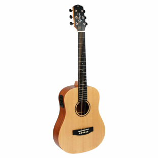 VIOLÃO AÇO TRAVEL ELETROACUSTICO - GIANNINI GTG-36SS NS