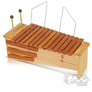 Xilofone Orff Contralto 13 Teclas em Madeira P2170 Jogvibratom