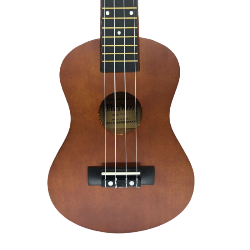 UKULELE CONCERT COR TABACO - BLACK WOOD XU23
