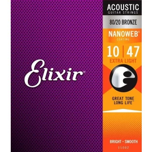 ENCORD. VIOLÃO AÇO 010 EXTRA LIGHT BRONZE NANOWEB 11002
