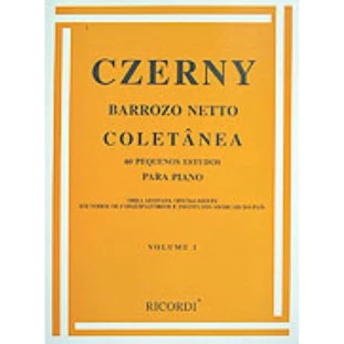 CZERNY-BARROZO NETTO - COLETANEA VOL. 1 - 60 PEQUENO - RB0031