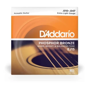 ENCORD. VIOLÃO PHOSPOR BRONZE - DADARIO EJ15 - 010
