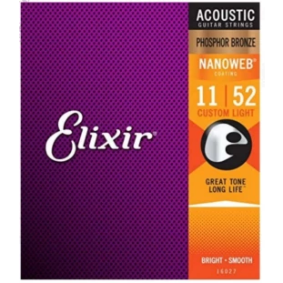 ENCORD. VIOLÃO AÇO 011 CUSTOM LIGHT PHOSPHOR NANOWEB 16027