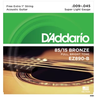 ENCORD. VIOLÃO BRONZE 85/15 - DADARIO EZ890-B - 009