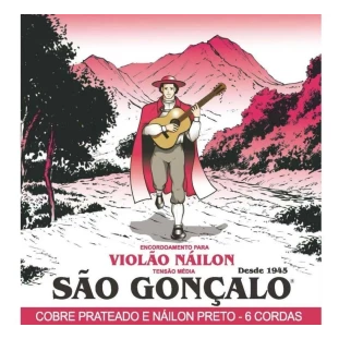 ENCORD. VIOLÃO NY - SÃO GONÇALO TENSÃO MÉDIA IZ154
