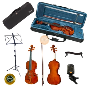 KIT VIOLINO - EAGLE 4/4 VE441 COM ESPALEIRA/ AFINADOR/ ESTANTE