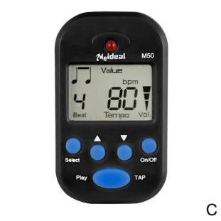 METRONOMO MINI LCD Clip-on Sintonizador Digital - MEIDEAL M50