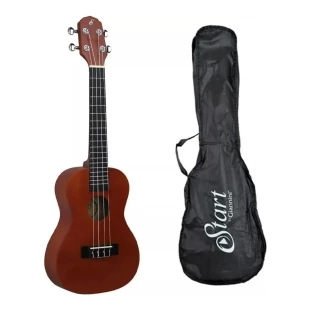 UKULELE SOPRANO - GIANNINI UKS 21-NS COM CAPA